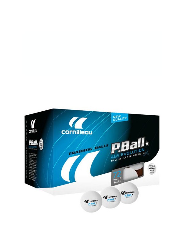 Žogice za namizni tenis Cornilleau P-BALL ABS Evolution x72 