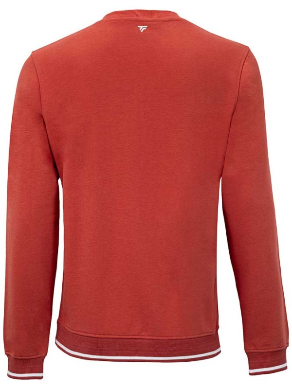 Tecnifibre bombažna jakna Team Terry sweater Terracotta