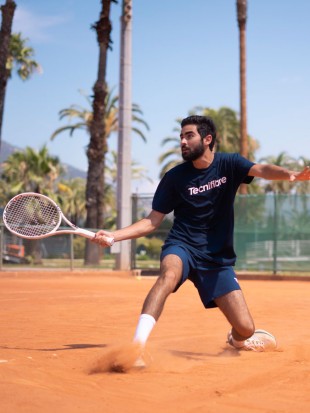 Tecnifibre majica team Cotton Tee Marine